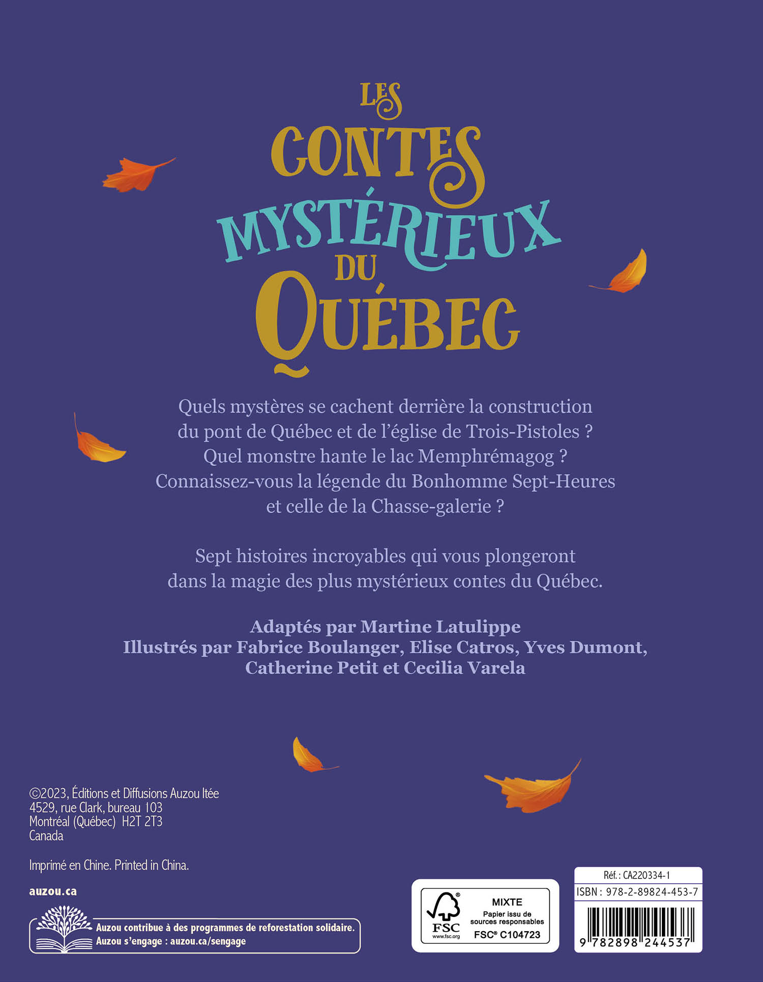 Les Contes Mystérieux Du Québec