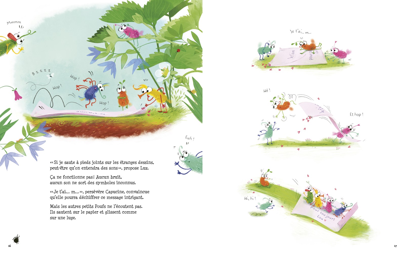 Une Surprise Pour Les Petits Poufs