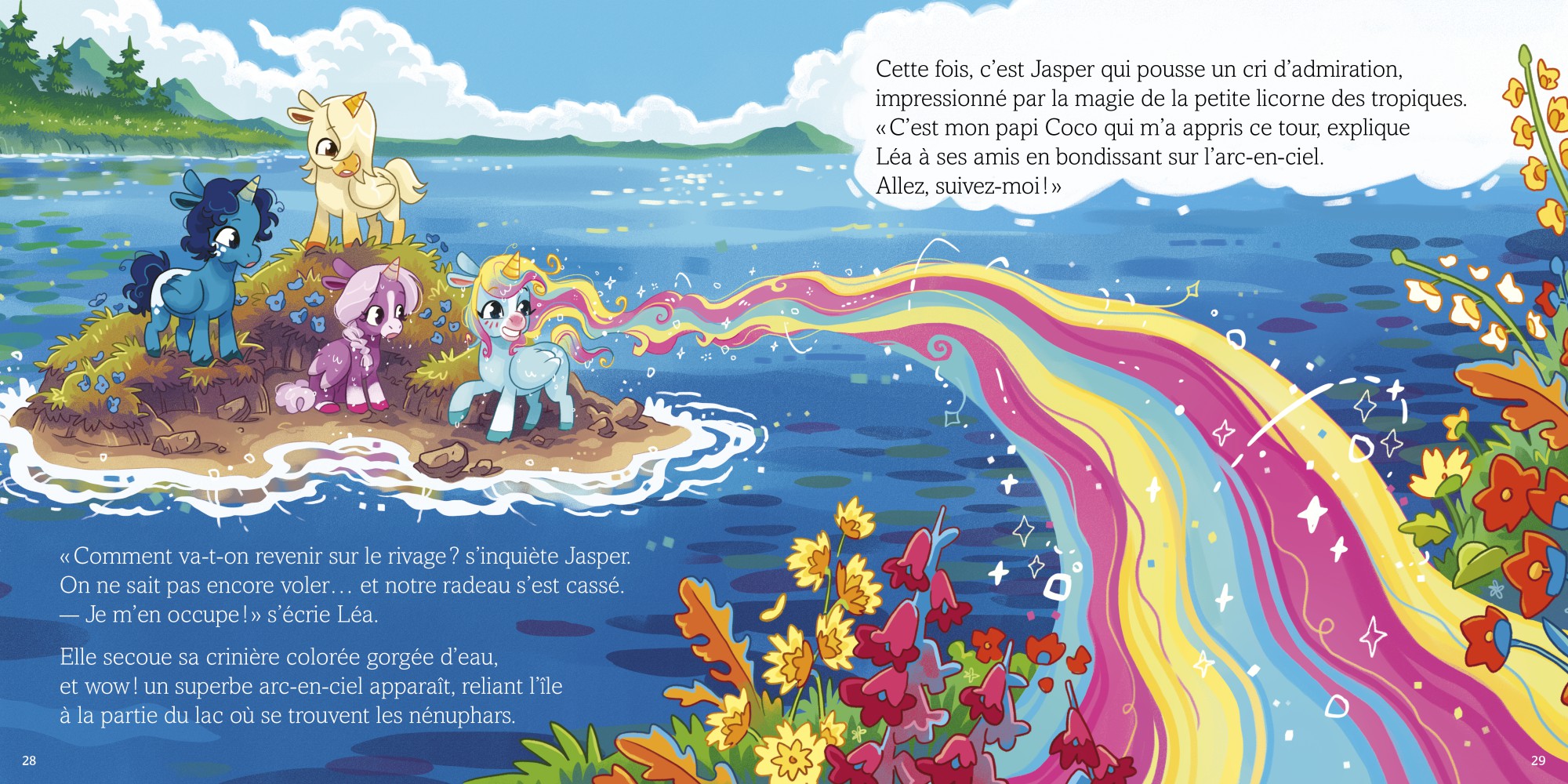 Léa La Licorne Se Fait Des Amis Léa La Licorne Se Fait Des Amis