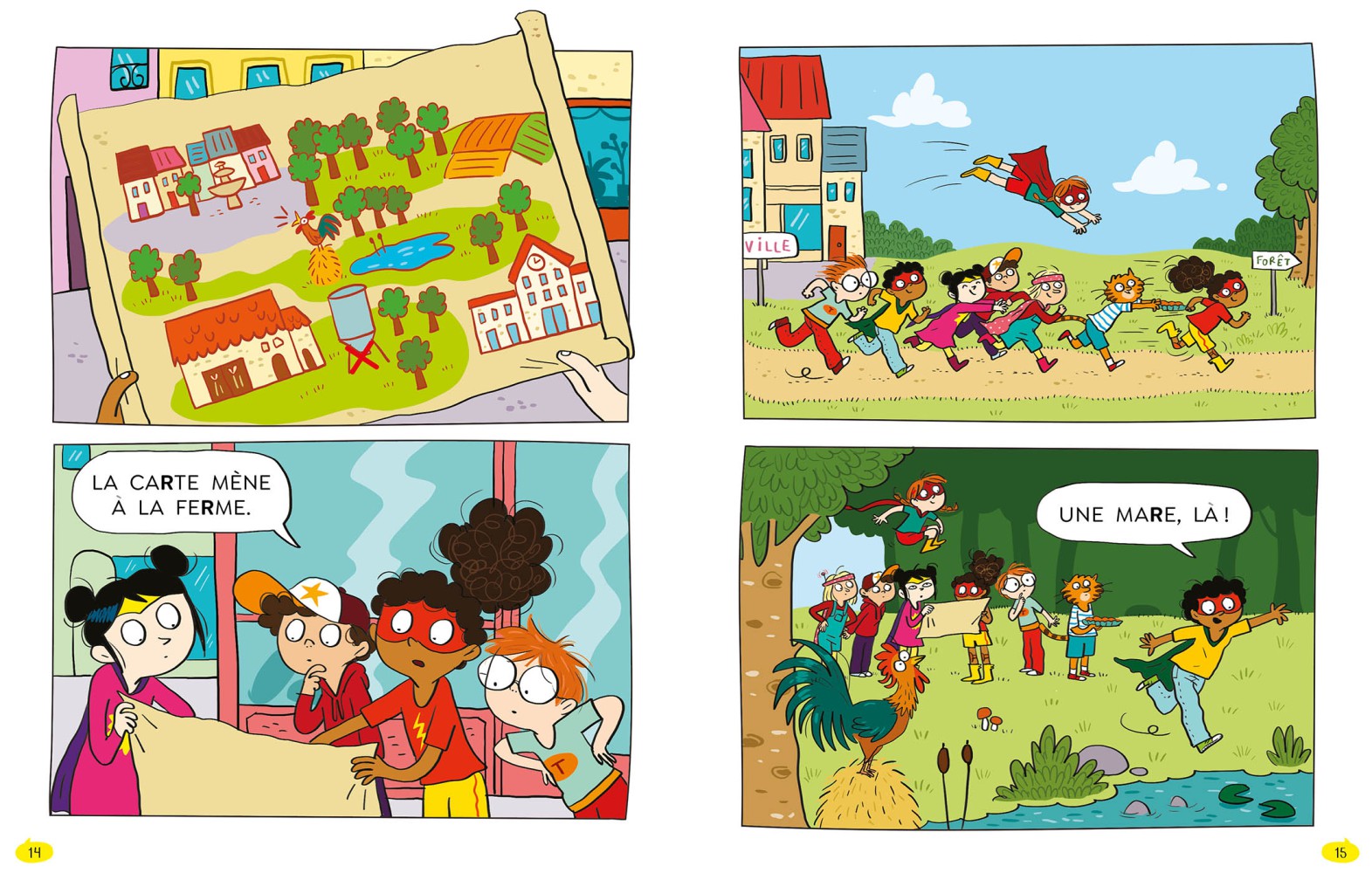 Les Héros De 1Re Année En Bd - Super Débutant - La Chasse Au Trésor