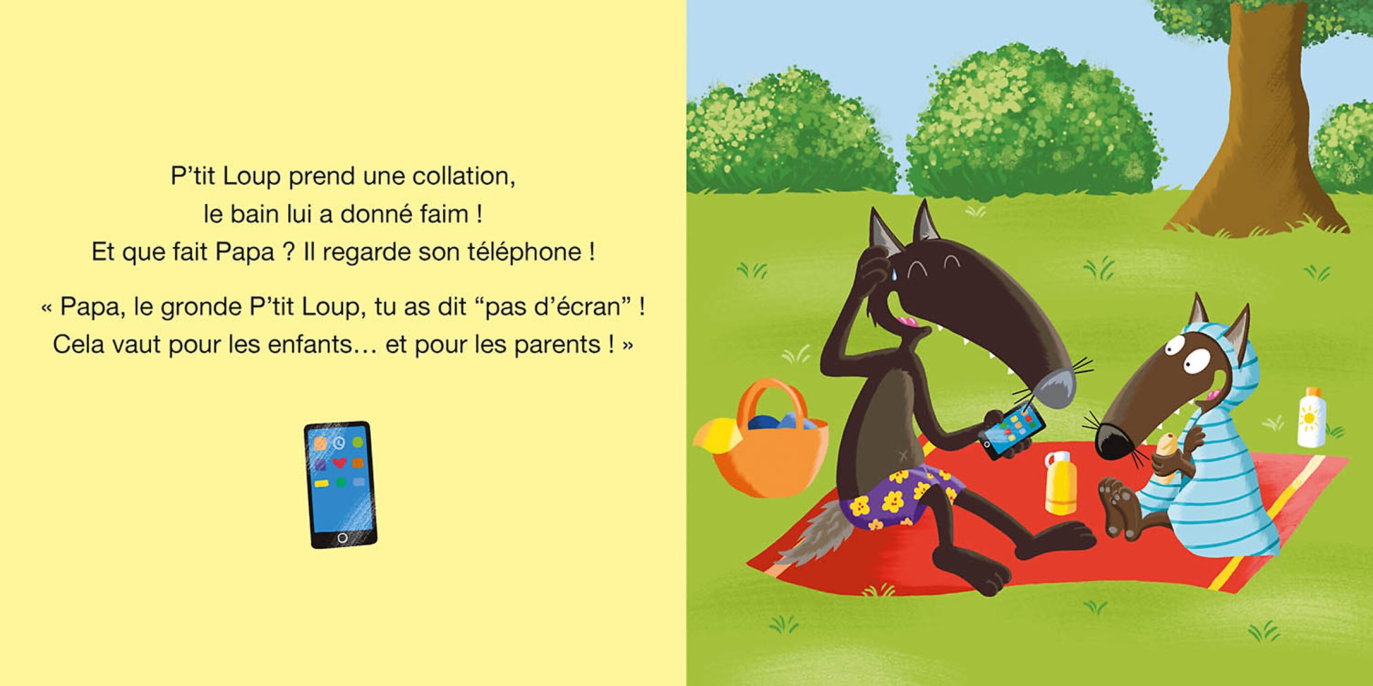 P'tit Loup Passe Une Journée Sans Écran