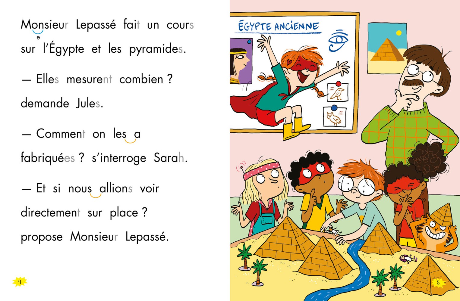 Les Héros De 2E Année - Niveau 1 - Le Mystère Des Pyramides