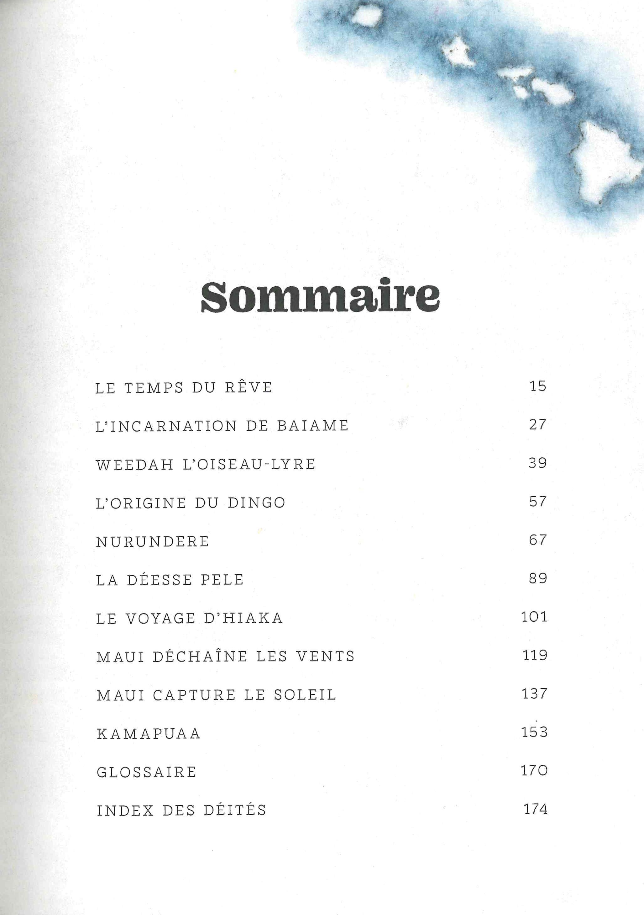 CONTES DES DIEUX ET DEESSES DU BOUT DU MONDE : DE L