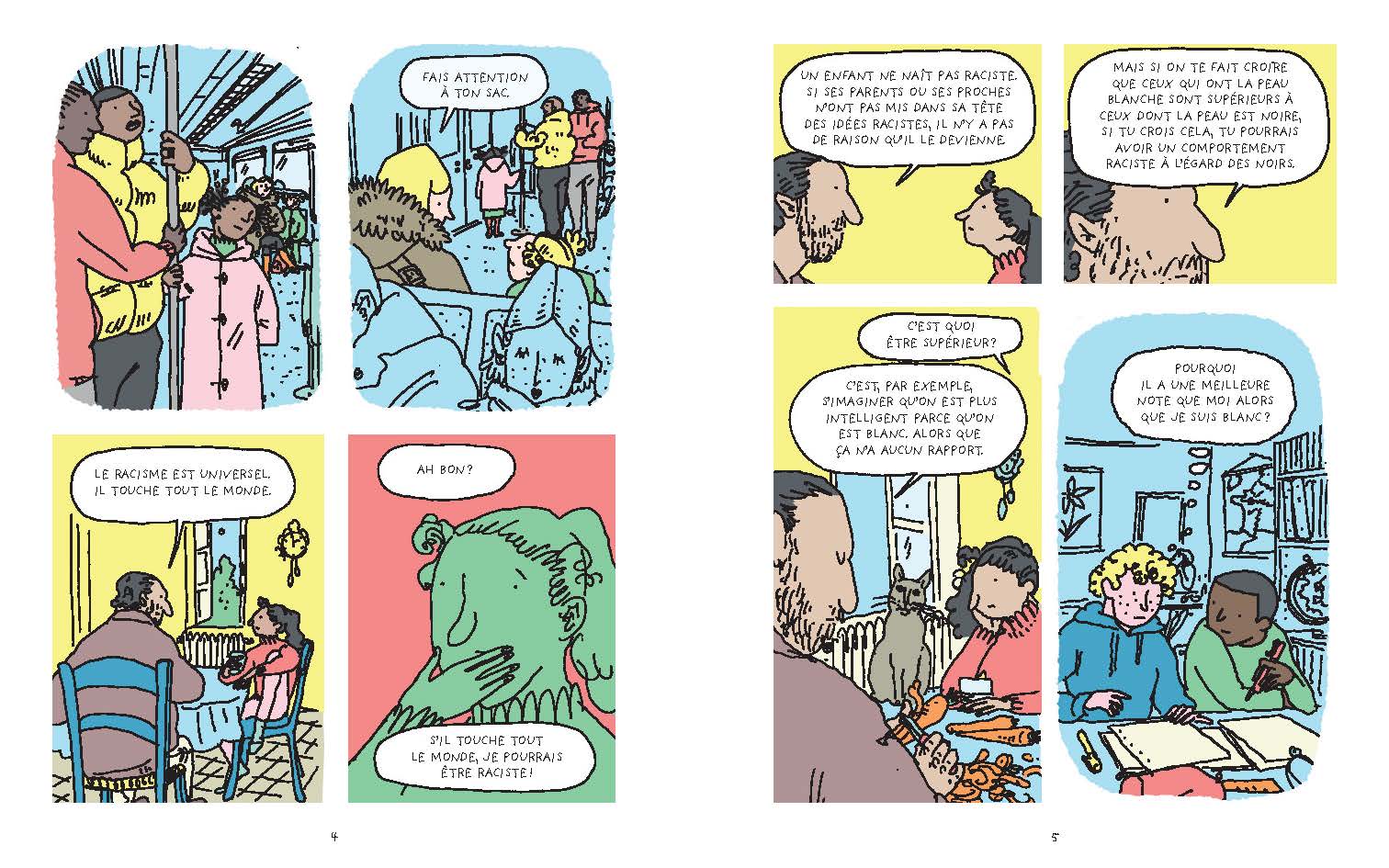LE RACISME EXPLIQUE A MA FILLE