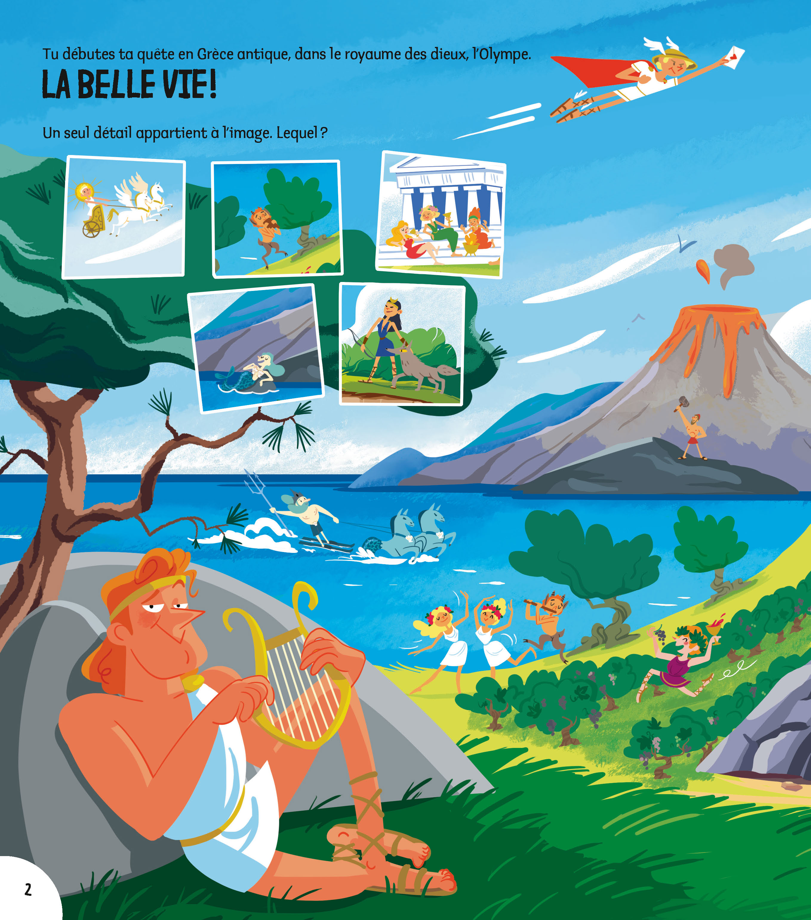 DIVINE PLONGEE DANS LA MYTHOLOGIE GRECQUE