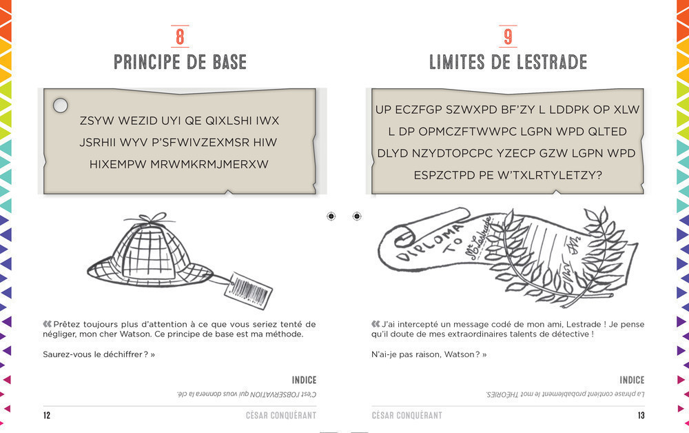 SHERLOCK HOLMES MESSAGES CRYPTES