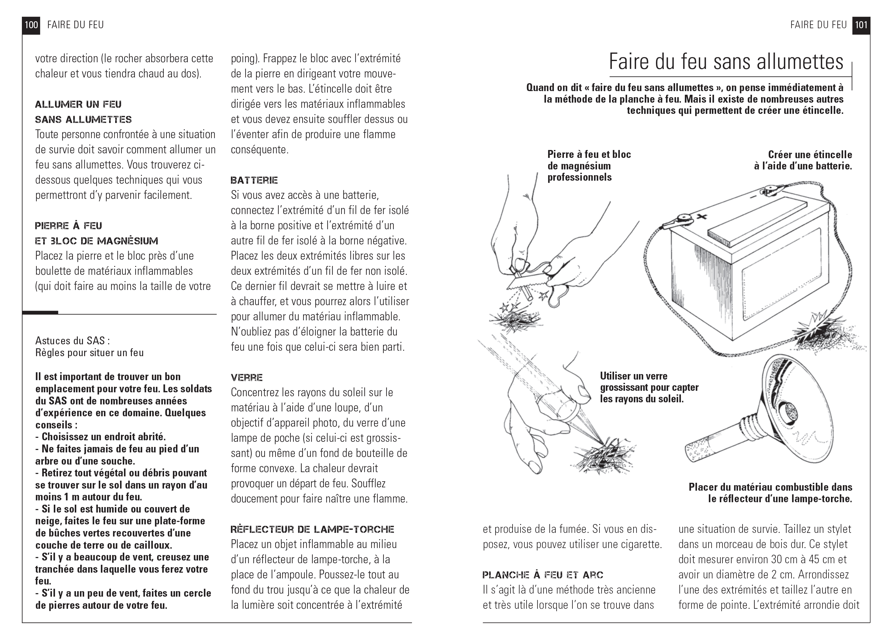 GUIDE DE SURVIE EN MILIEU HOSTILE : TOUTES LES TECHNIQUES DES FORCES SPECIALES
