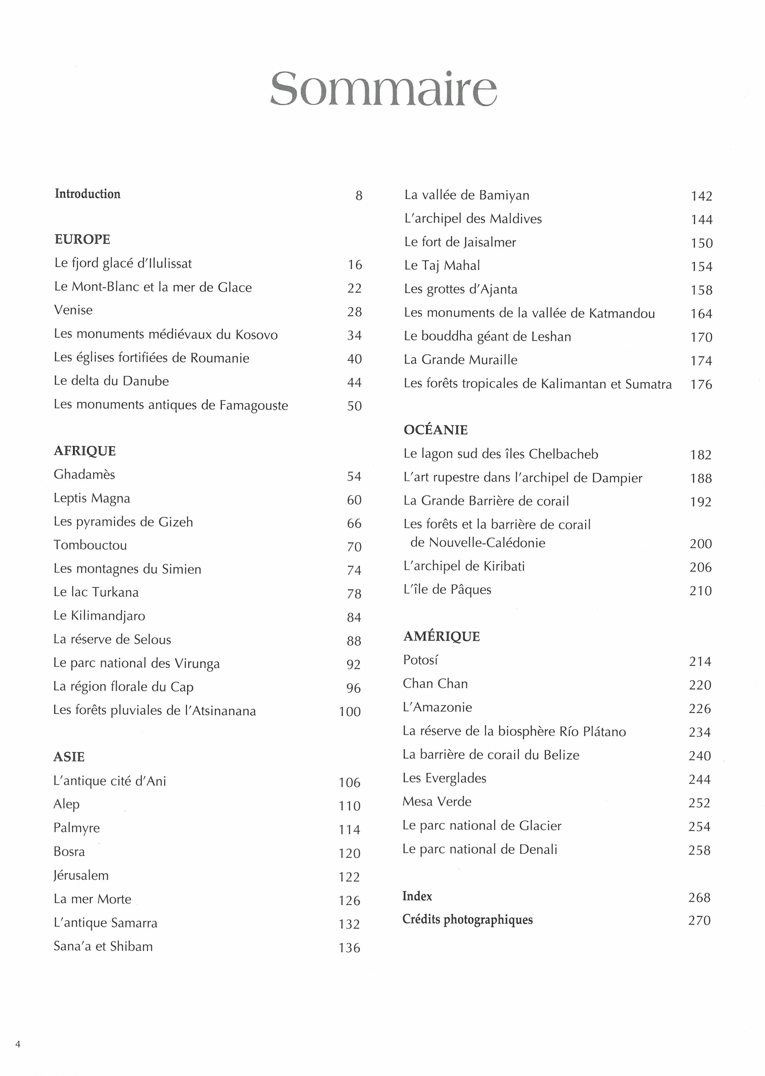 LES SITES EN PERIL DU PATRIMOINE MONDIAL : UN TRESOR FRAGILE ET IRREMPLACABLE POUR L