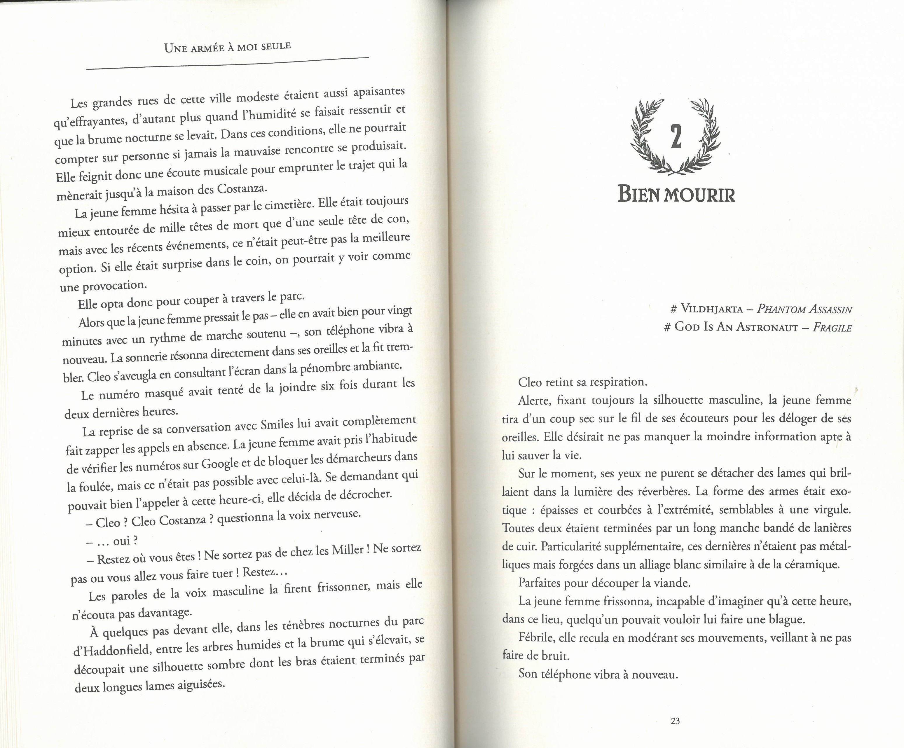 UNE ARMEE A MOI SEULE