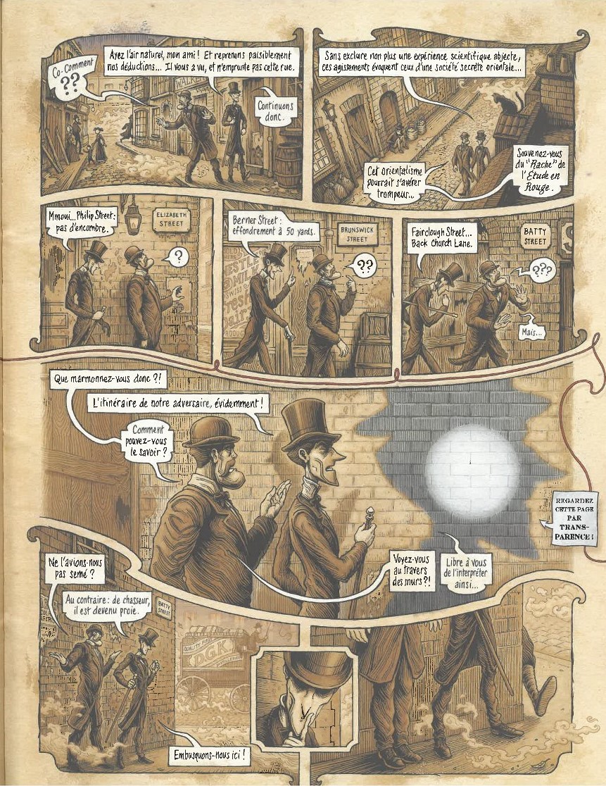 DANS LA TETE DE SHERLOCK HOLMES T1 (L