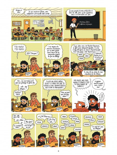 ELLIOT AU COLLEGE T1 PANIQUE EN 6E