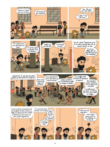 ELLIOT AU COLLEGE T1 PANIQUE EN 6E