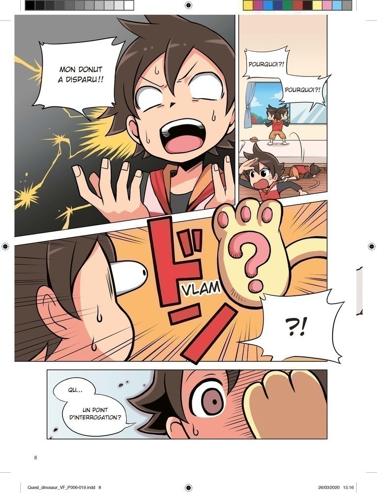 LES DINOSAURES EN MANGA
