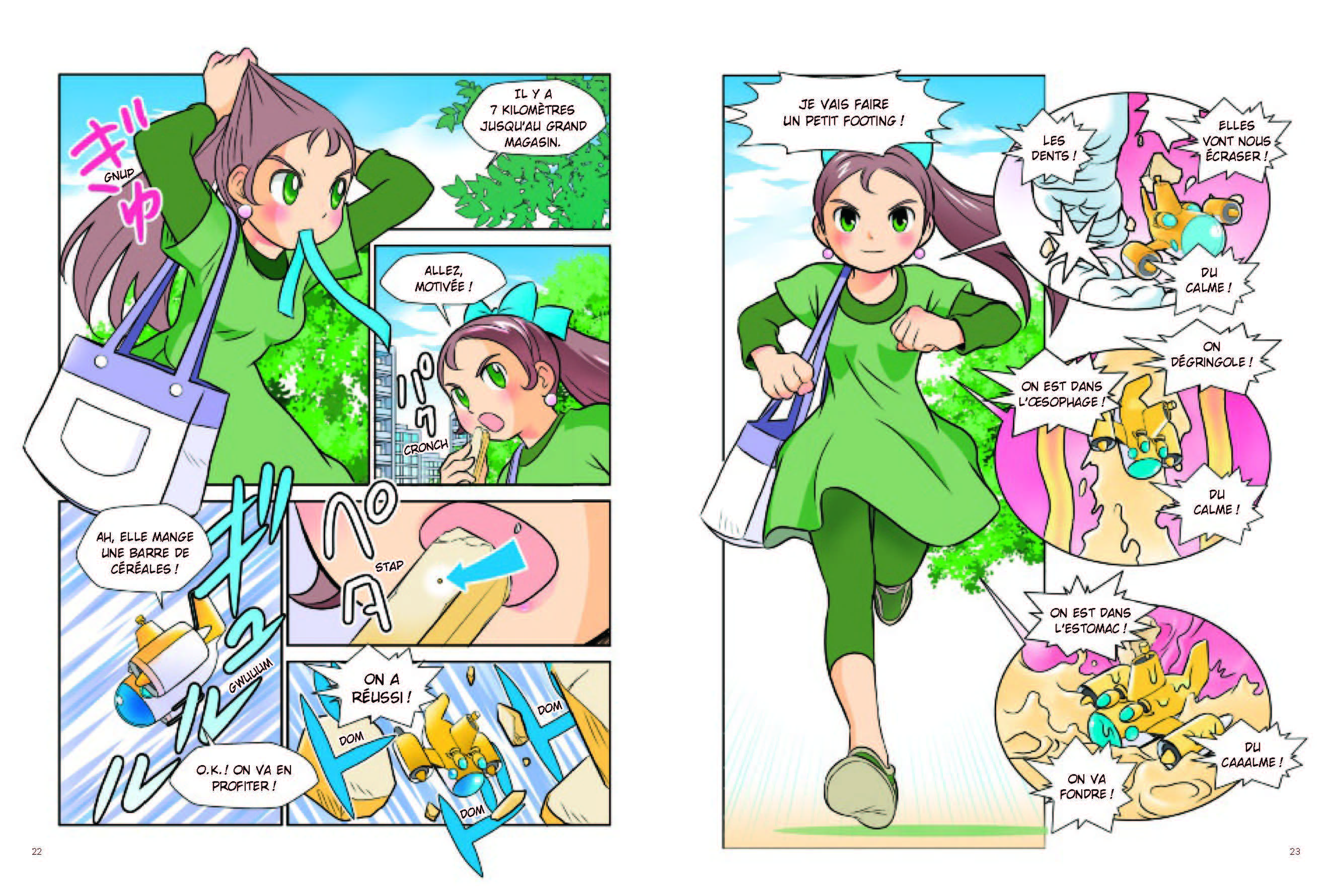 LE CORPS HUMAIN EN MANGA