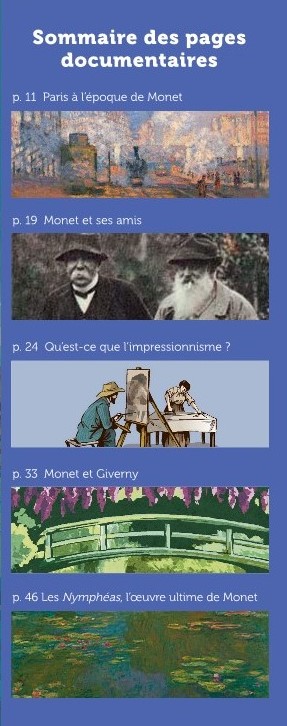CLAUDE MONET, LE PEINTRE DES  IMPRESSIONS