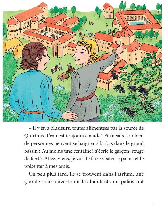 LA VERITABLE HISTOIRE DE ROMUALD, OTAGE A LA COUR DE CHARLEMAGNE