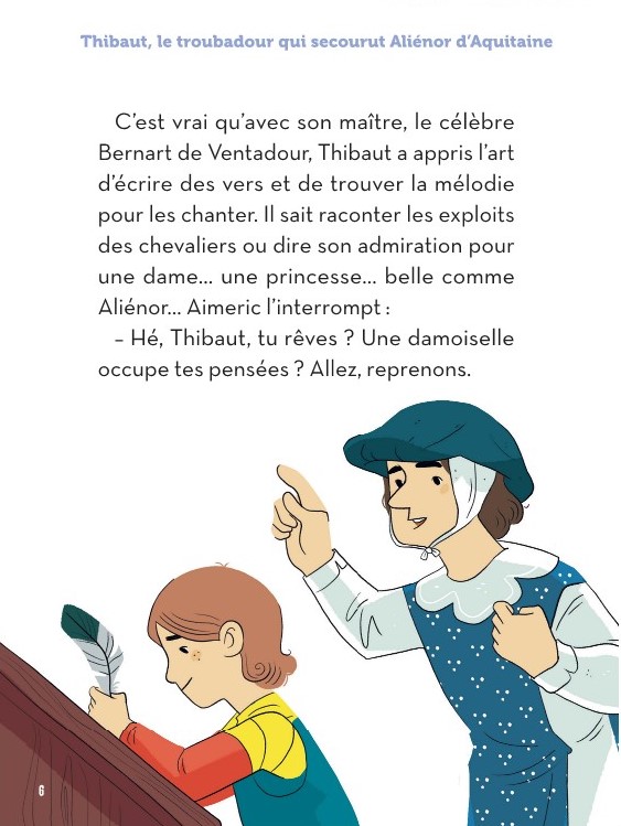 LA VERITABLE HISTOIRE DE THIBAUT LE TROUBADOUR QUI SECOURUT ALIENOR D