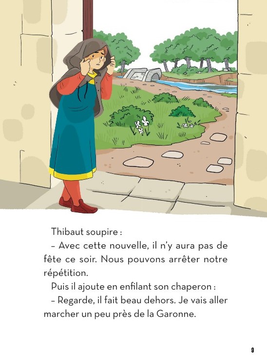LA VERITABLE HISTOIRE DE THIBAUT LE TROUBADOUR QUI SECOURUT ALIENOR D