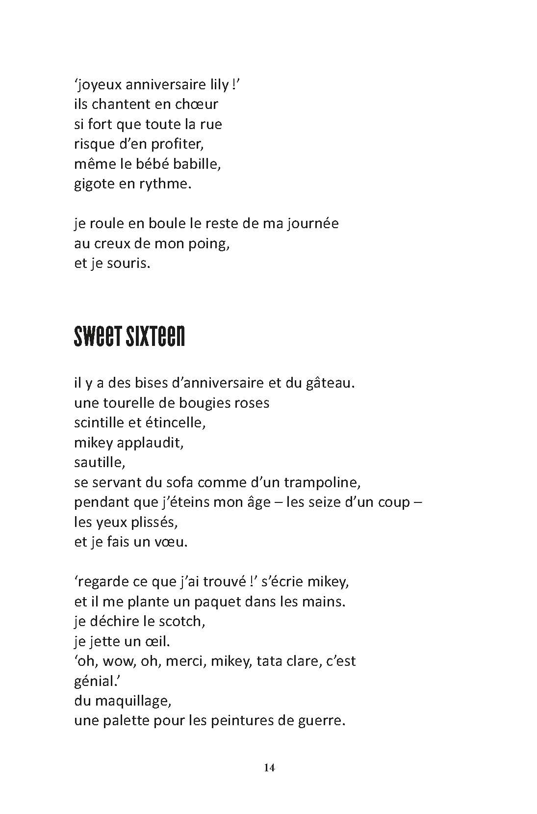 RIPOSTE