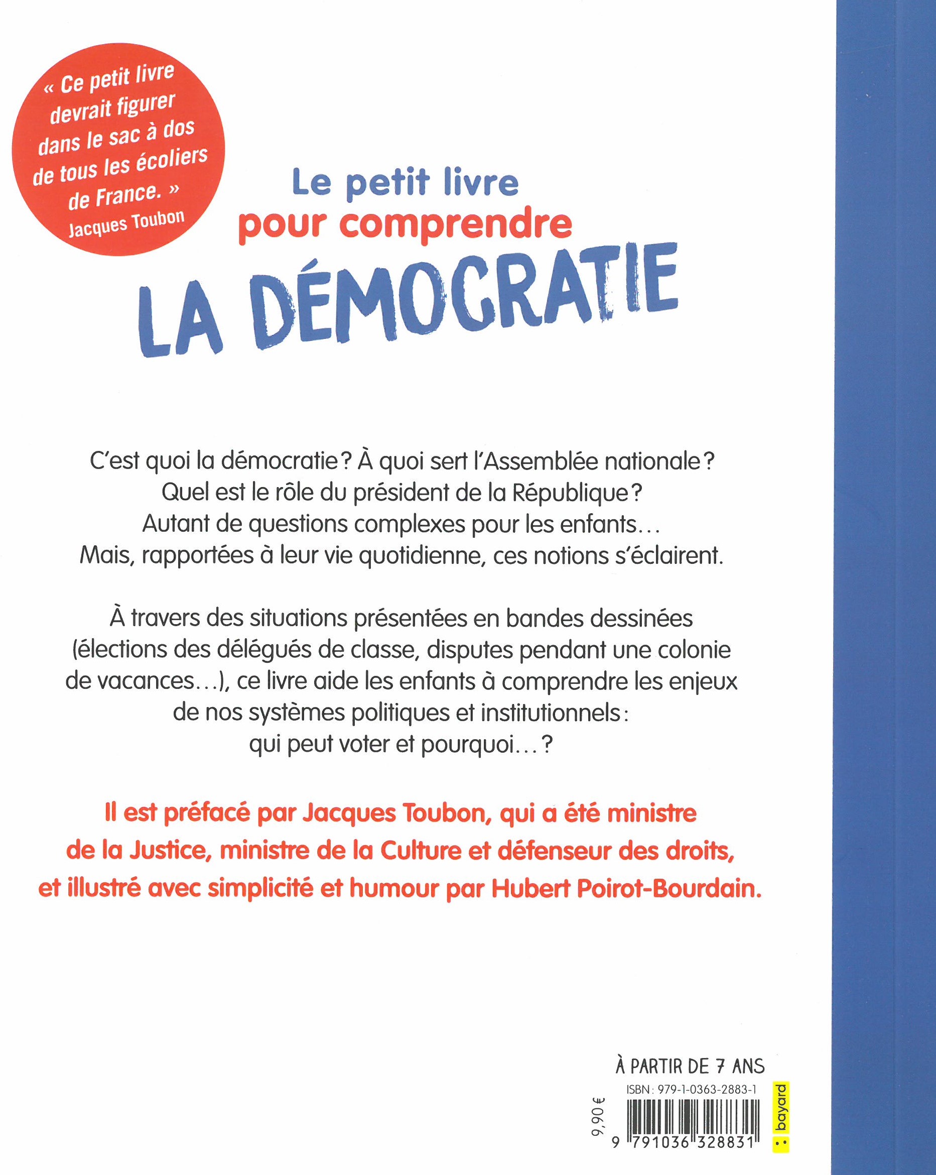 LE PETIT LIVRE POUR COMPRENDRE LA DEMOCRATIE