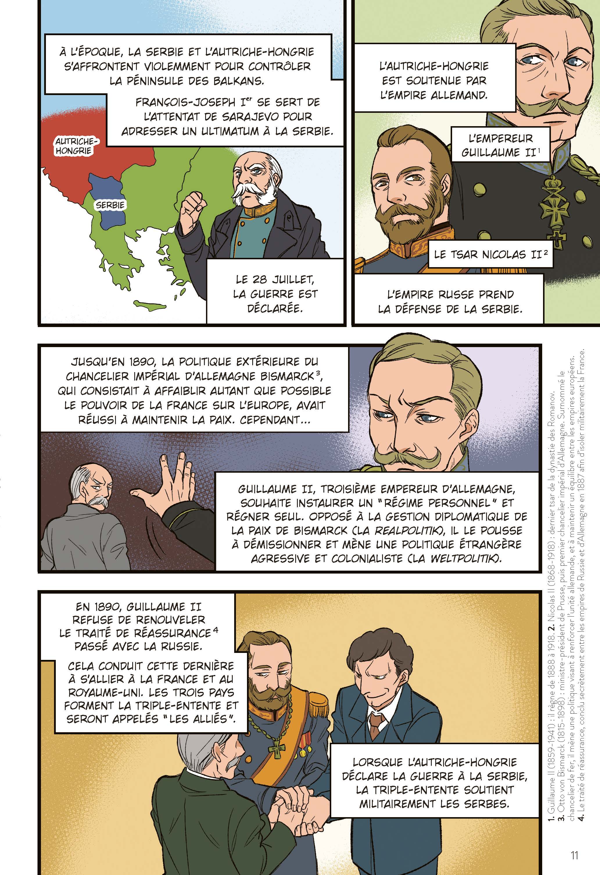 LE XXE SIECLE EN MANGA T1 DE LA PREMIERE GUERRE MONDIALE A LA CRISE DE 1929