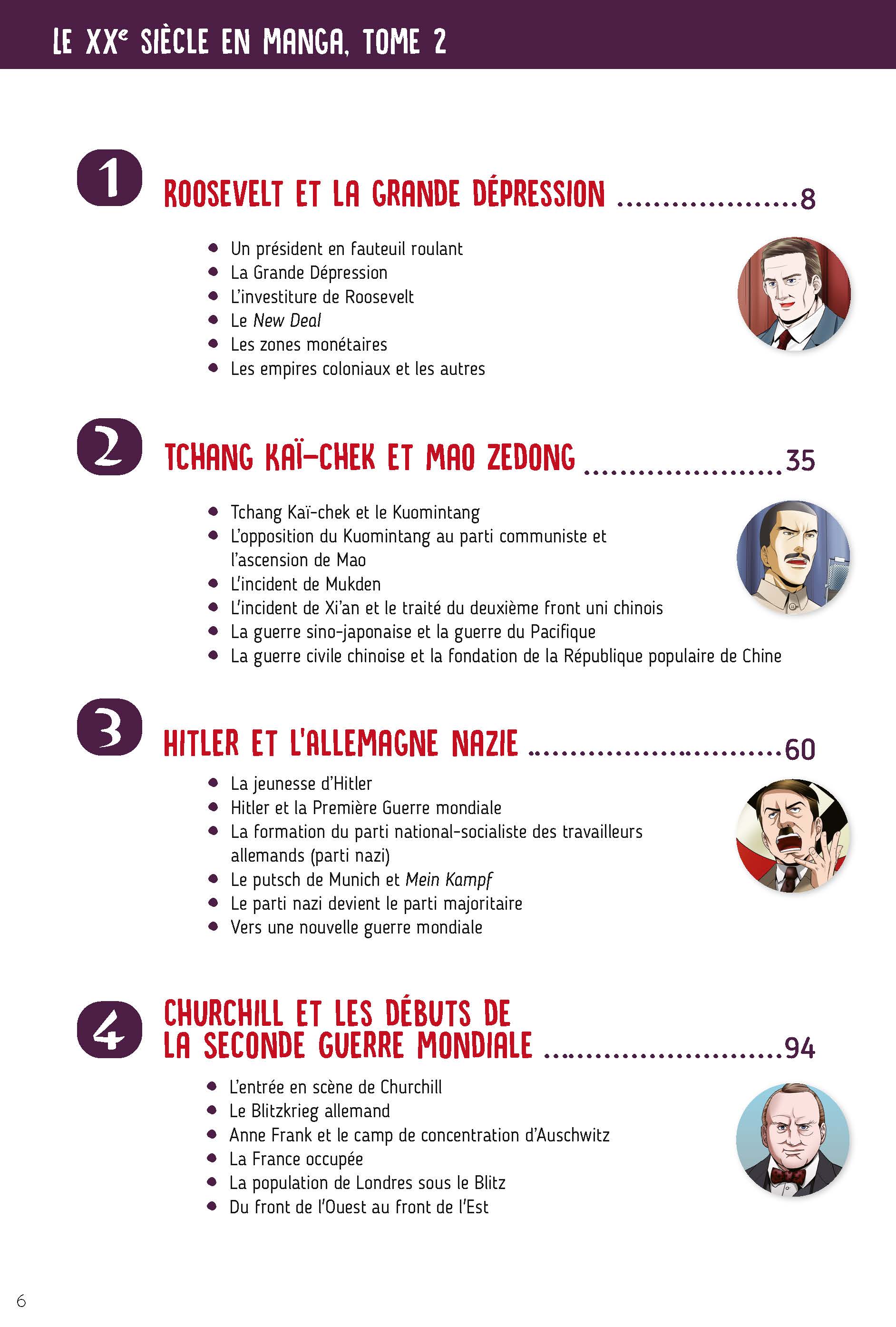 LE XXE SIECLE EN MANGA T2