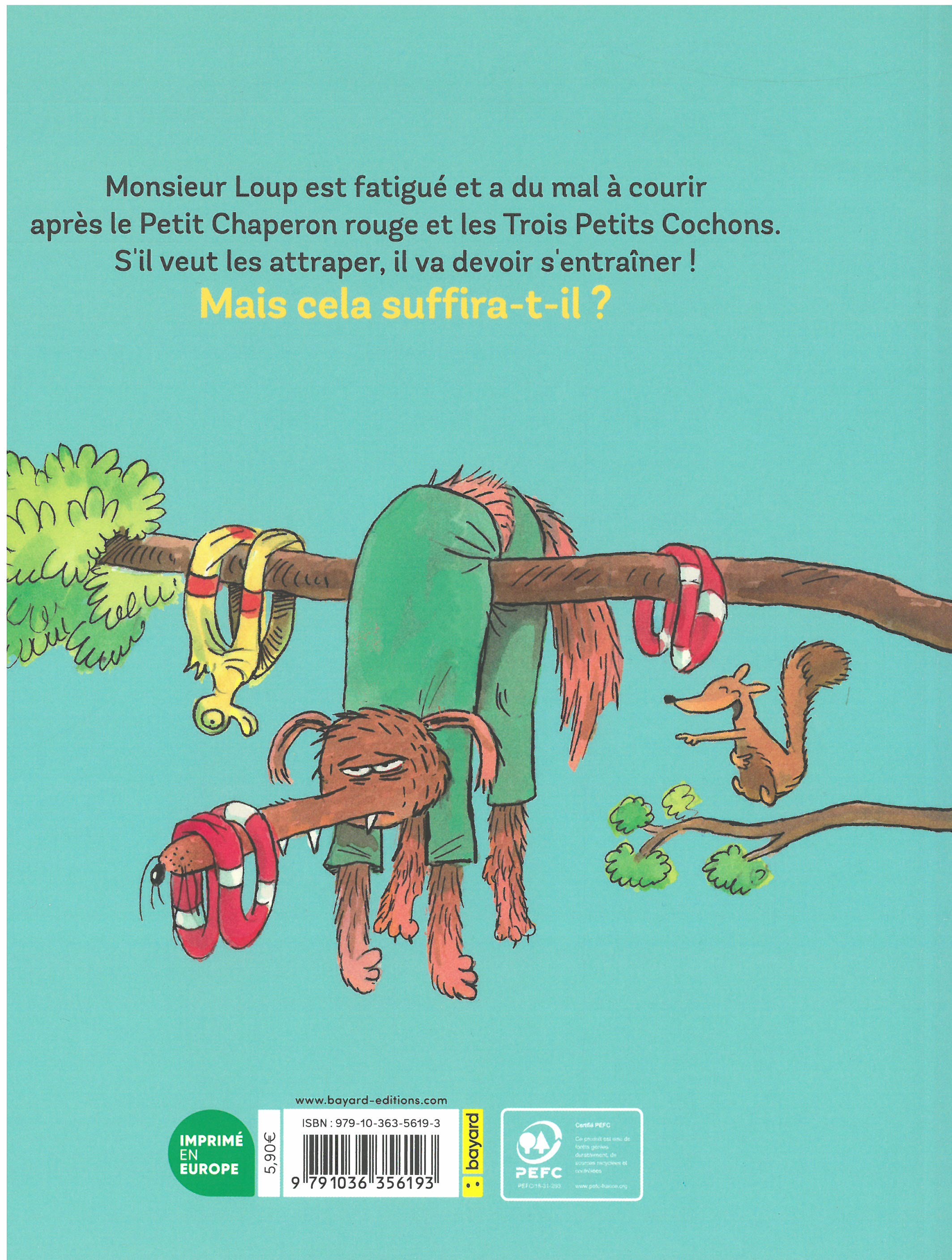 MONSIEUR LOUP SE MET AU SPORT