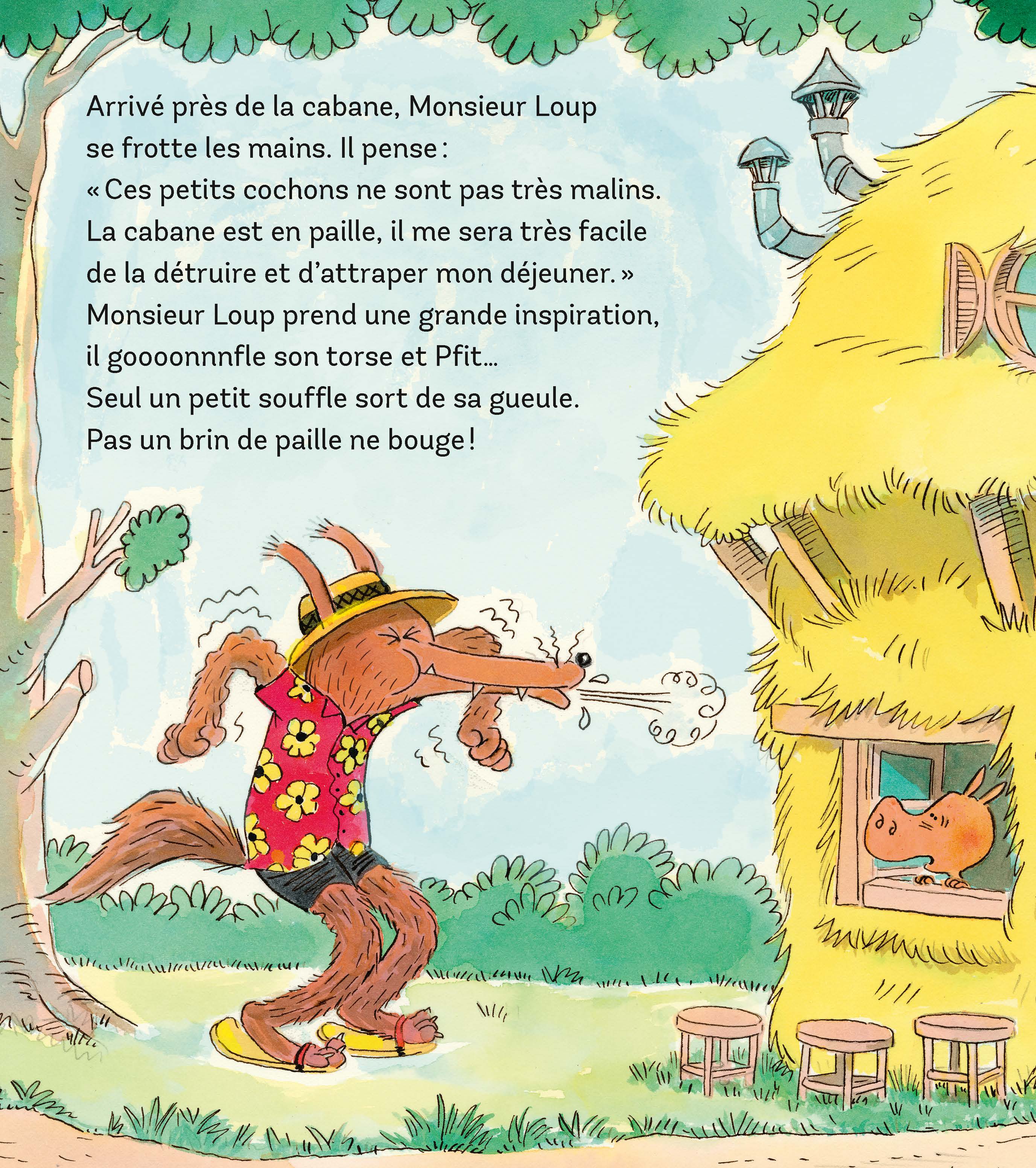 MONSIEUR LOUP SE MET AU SPORT