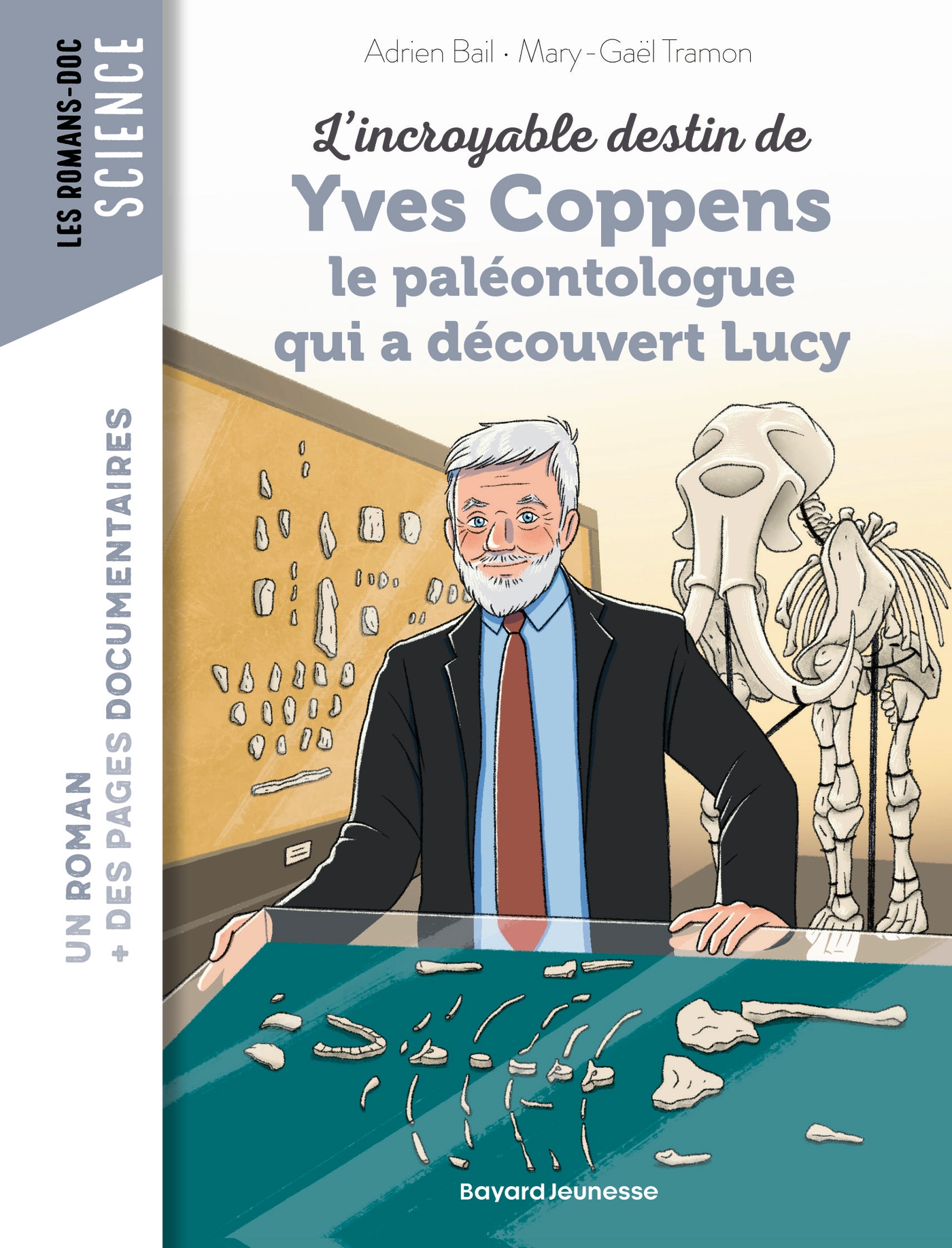 YVES COPPENS, LE PALEONTOLOGUE QUI A DECOUVERTE LUCY