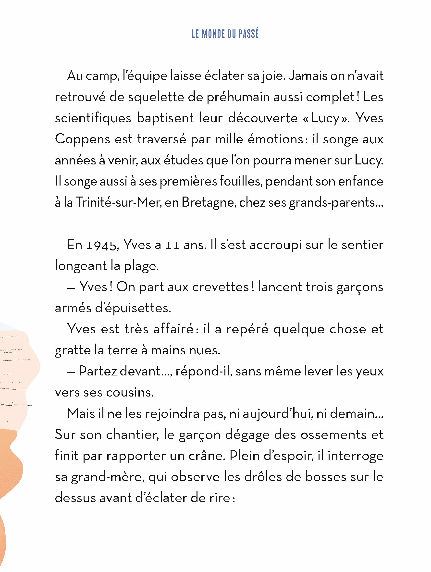 YVES COPPENS, LE PALEONTOLOGUE QUI A DECOUVERTE LUCY