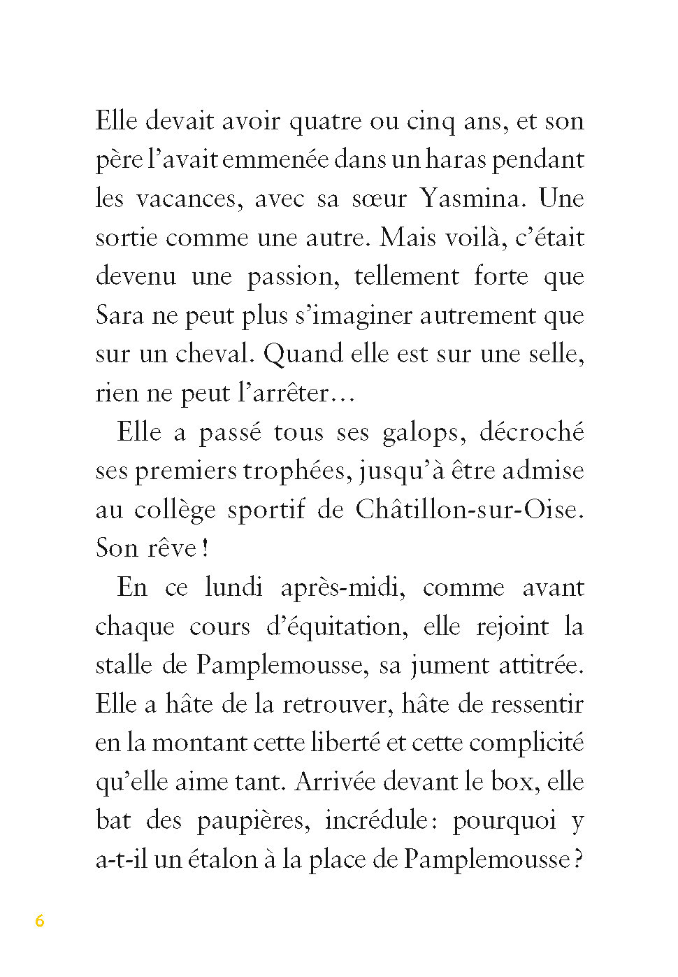 LE GRAND SAUT DE SARA - GRAINES DE CHAMPIONS T4