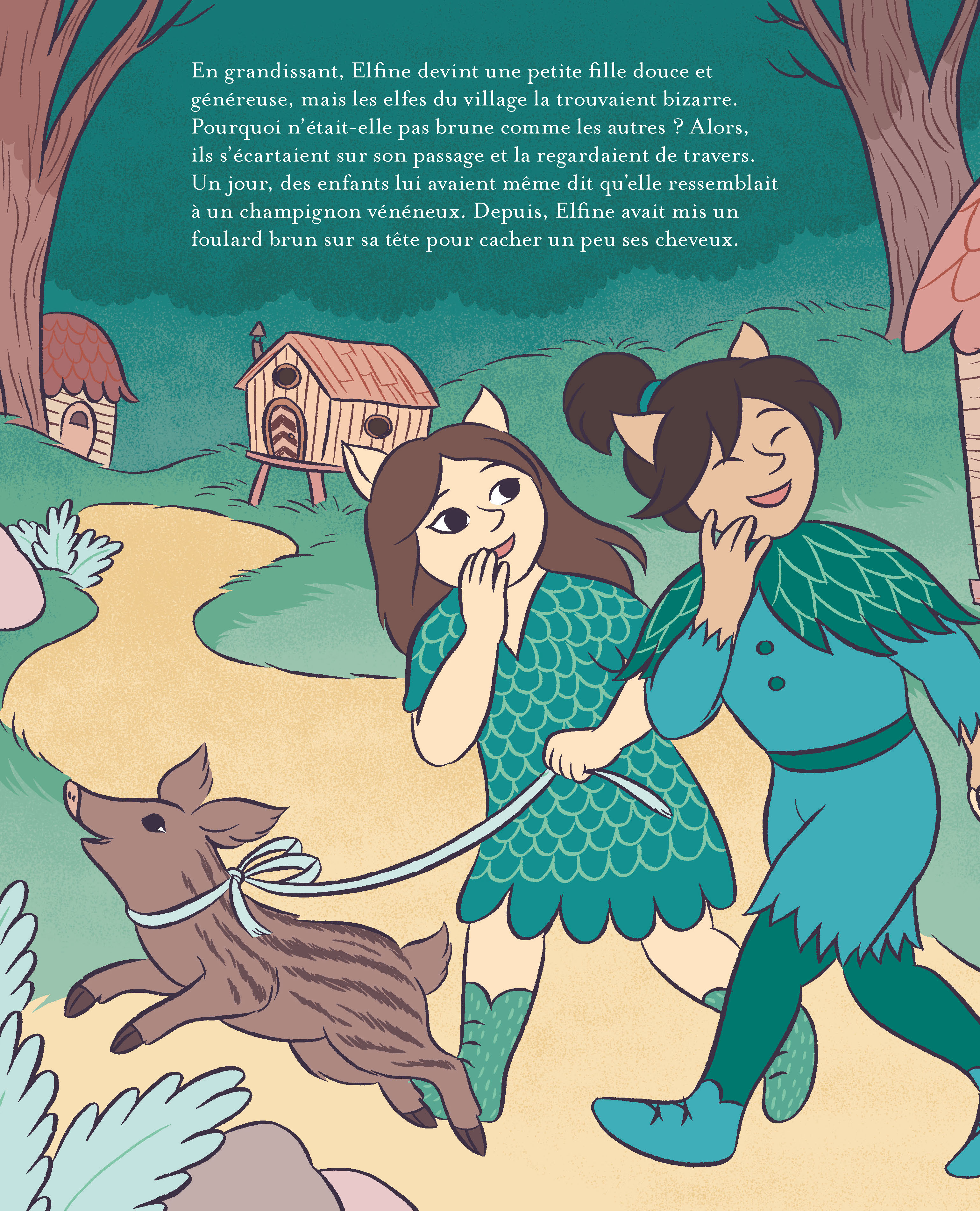 LA PETITE ELFE PAS COMME LES AUTRES