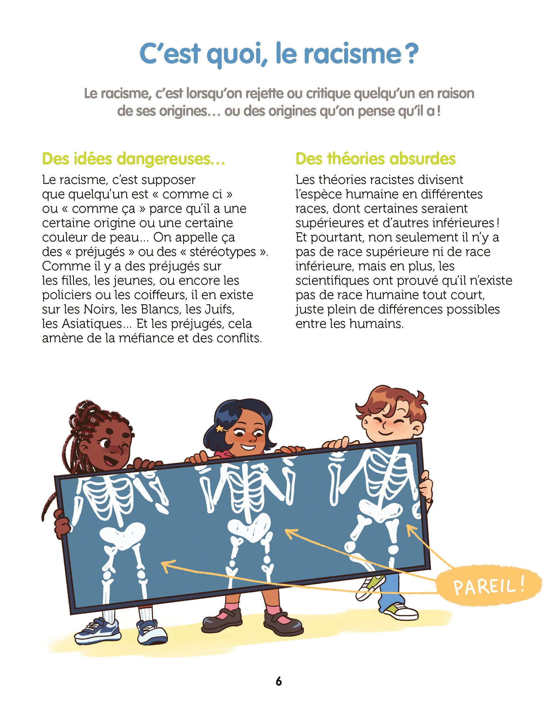 LE PETIT LIVRE POUR DIRE NON AU RACISME ET A L