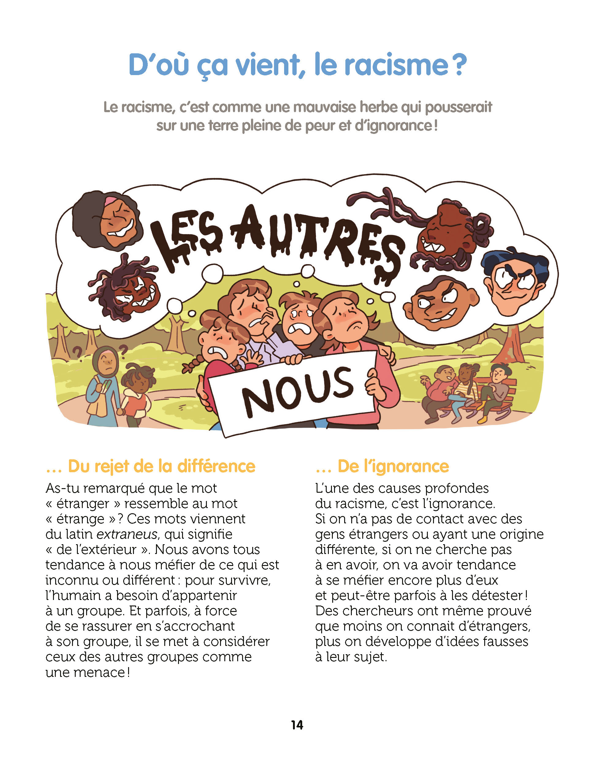 LE PETIT LIVRE POUR DIRE NON AU RACISME ET A L