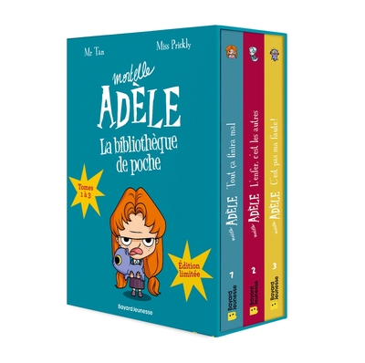MA BIBLIOTHEQUE MORTELLE ADELE : COFFRET DES TOMES 1 A 3