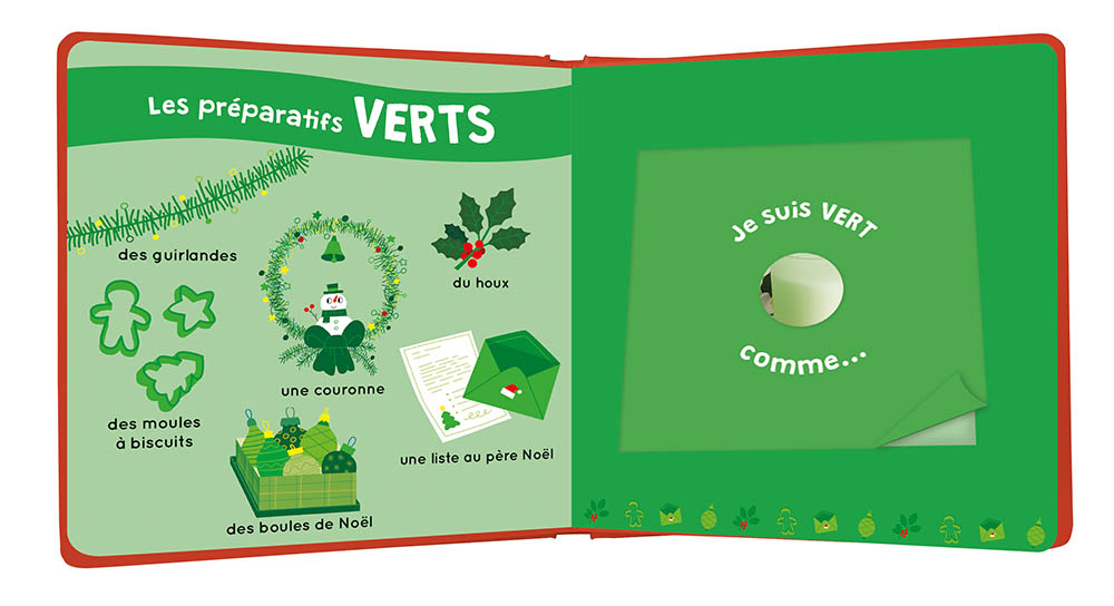 JOYEUX NOEL - MON LIVRE DES ODEURS ET DES COULEURS