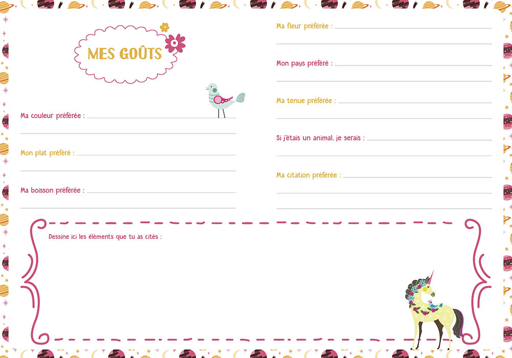 Mon Coffret Secret Licorne