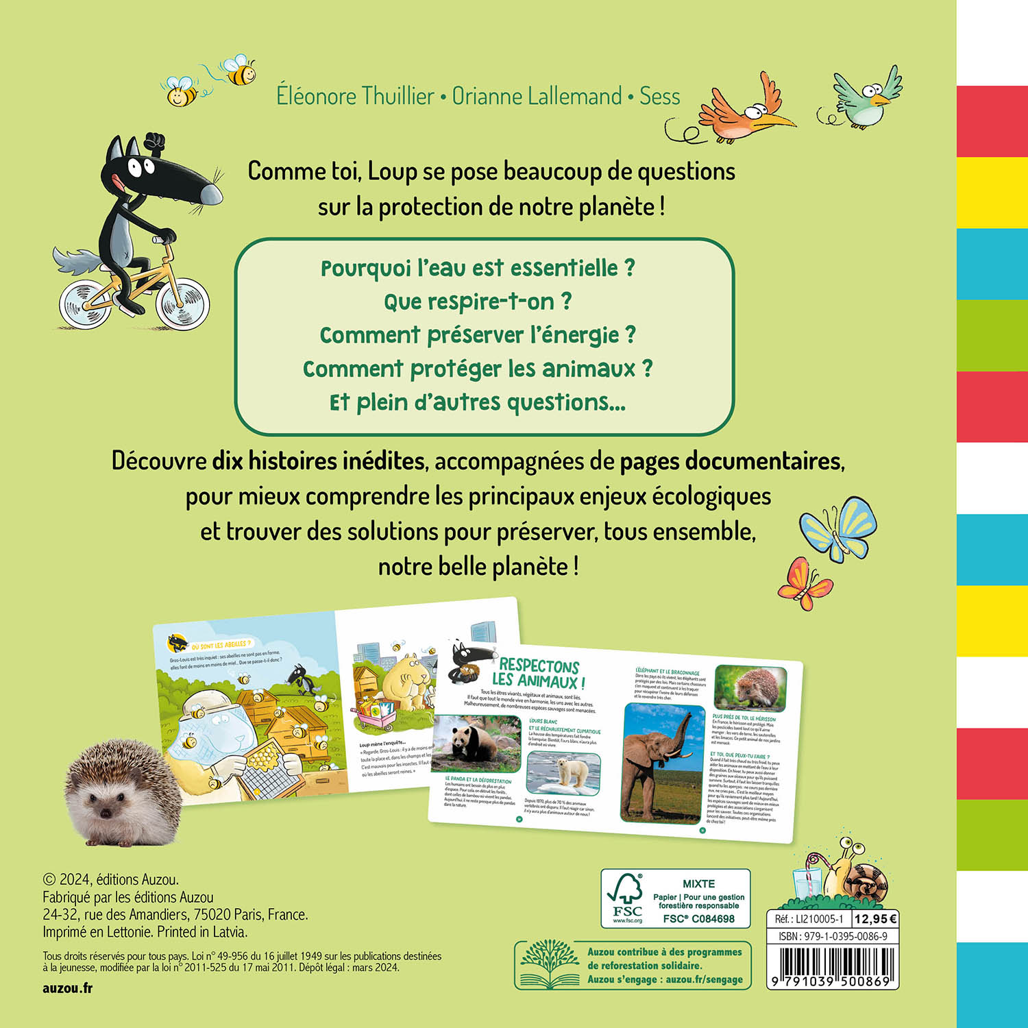 LES QUESTIONS DE LOUP - PROTEGER LA PLANETE LES QUESTIONS DE LOUP - PROTEGER LA PLANETE