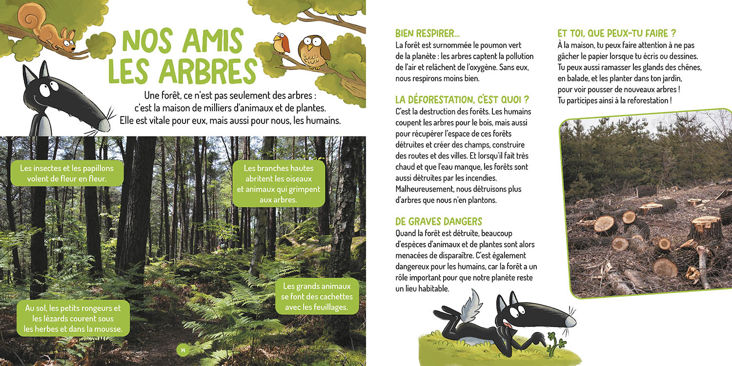 LES QUESTIONS DE LOUP - PROTEGER LA PLANETE LES QUESTIONS DE LOUP - PROTEGER LA PLANETE