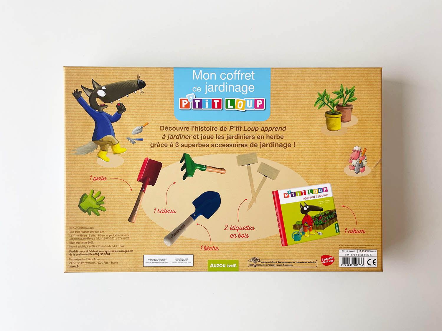 P'tit Loup Mon Coffret De Jardinage