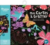 Mes cartes a gratter fleurs
