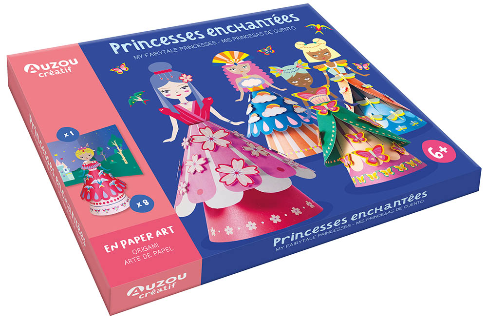 Mon Coffret D'artiste - Princesses Enchantées En Paper Art