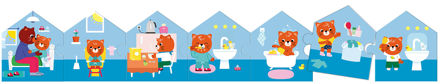 Mon puzzle frise au dodo