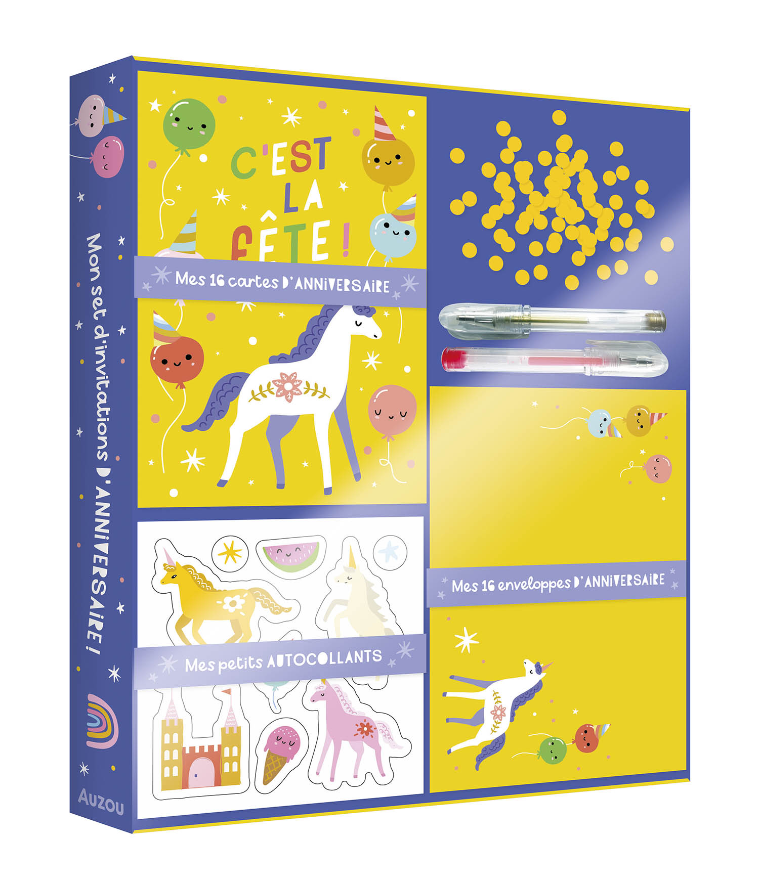 Mon Set D'invitations : Anniversaire