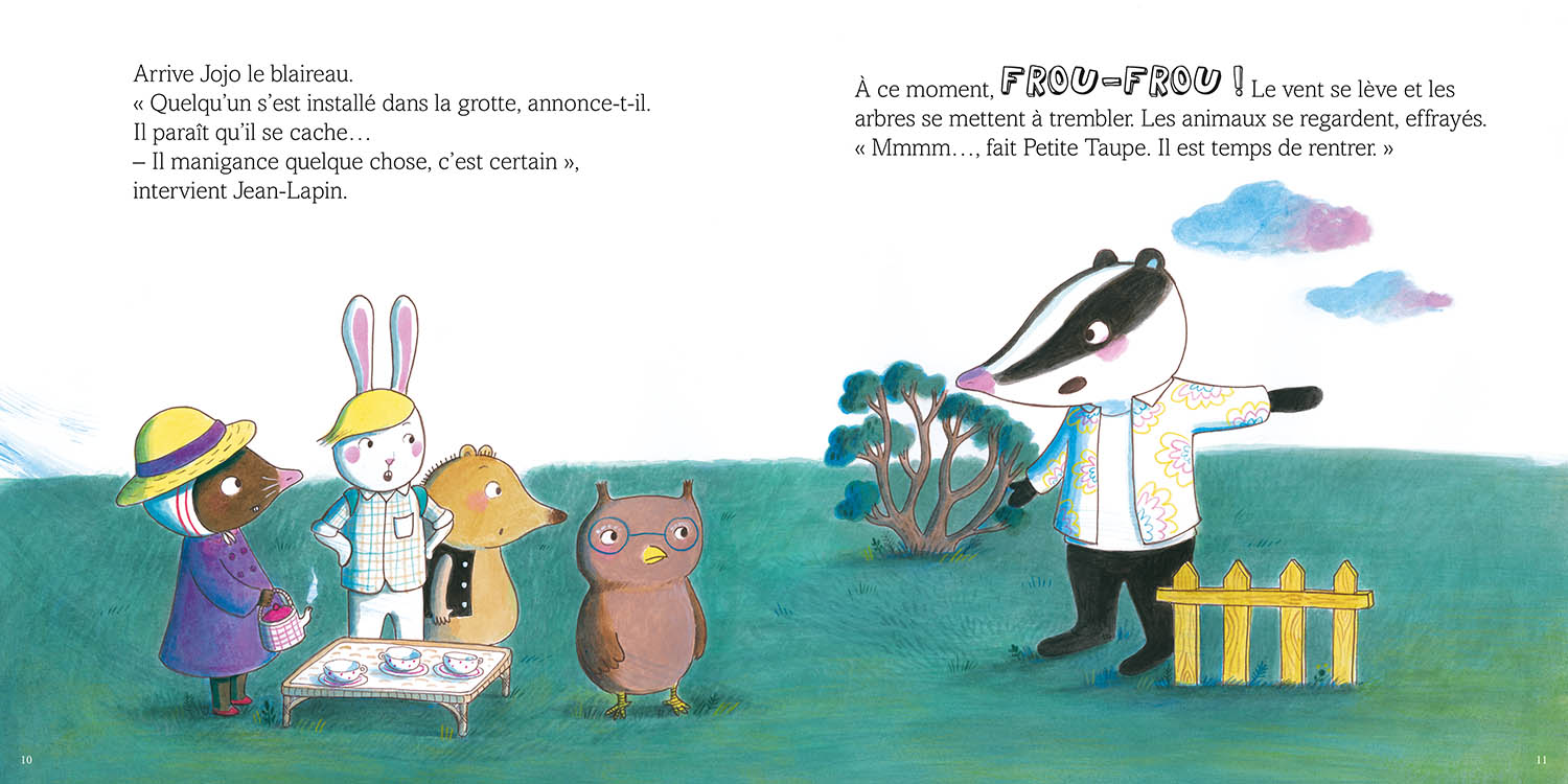 Little Mole And The Mysterious Stranger