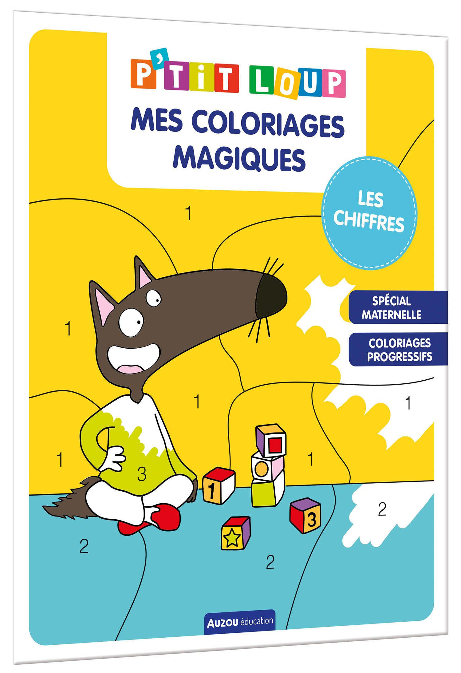 P'tit Loup Mes Coloriages Magiques : Les Chiffres P'tit Loup Mes Coloriages Magiques : Les Chiffres