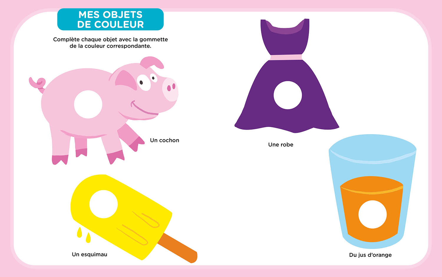 Mes Premières Gommettes P'tit Loup - Les Couleurs Mes Premières Gommettes P'tit Loup - Les Couleurs