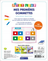 Mes Premières Gommettes P'tit Loup - Les Couleurs Mes Premières Gommettes P'tit Loup - Les Couleurs