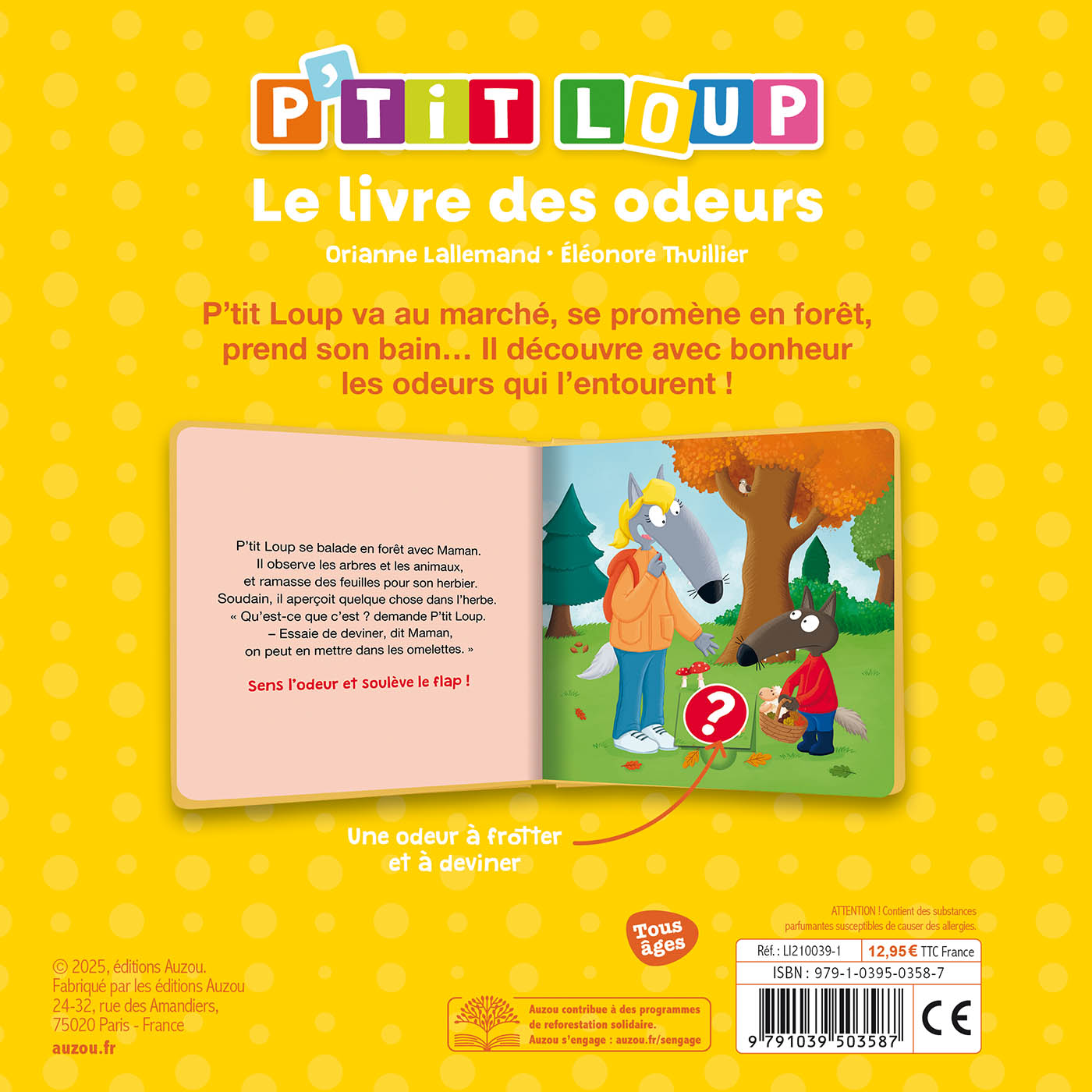 LE LIVRE DES ODEURS - P