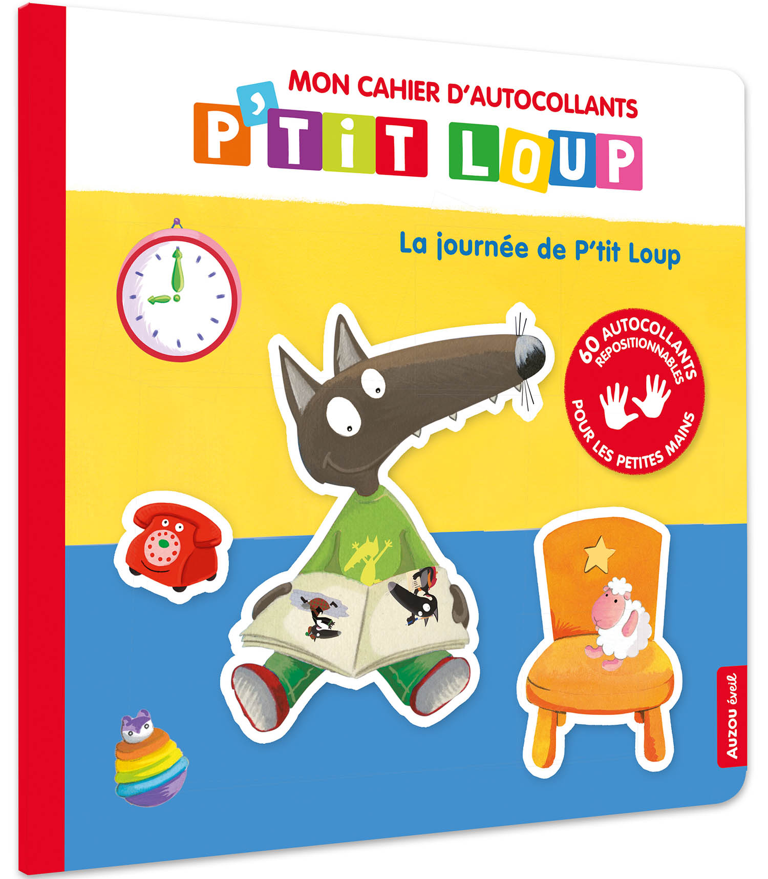 P'tit Loup La Journée De P'tit Loup Autocollants